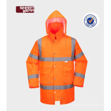 les hommes orange magnifique réfléchissant salut vis utilisé uniformes de travail de sécurité